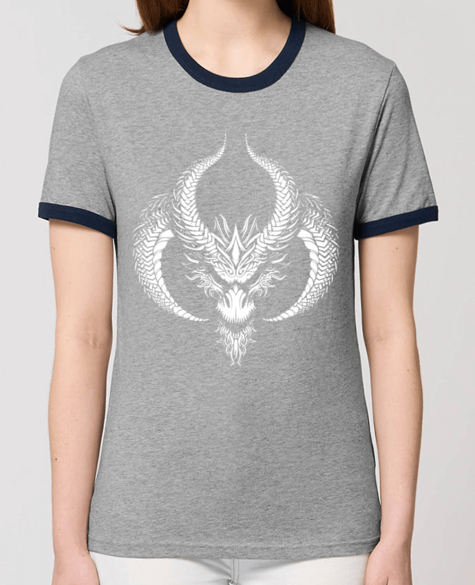 T-shirt Tête de Dragon par KronoArt