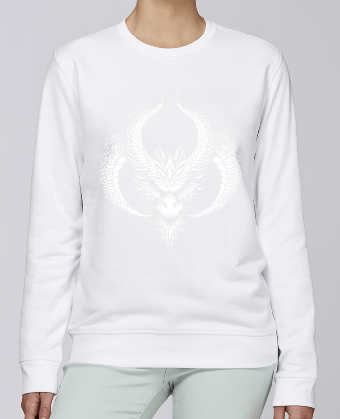 Sweatshirt Tête de Dragon par KronoArt