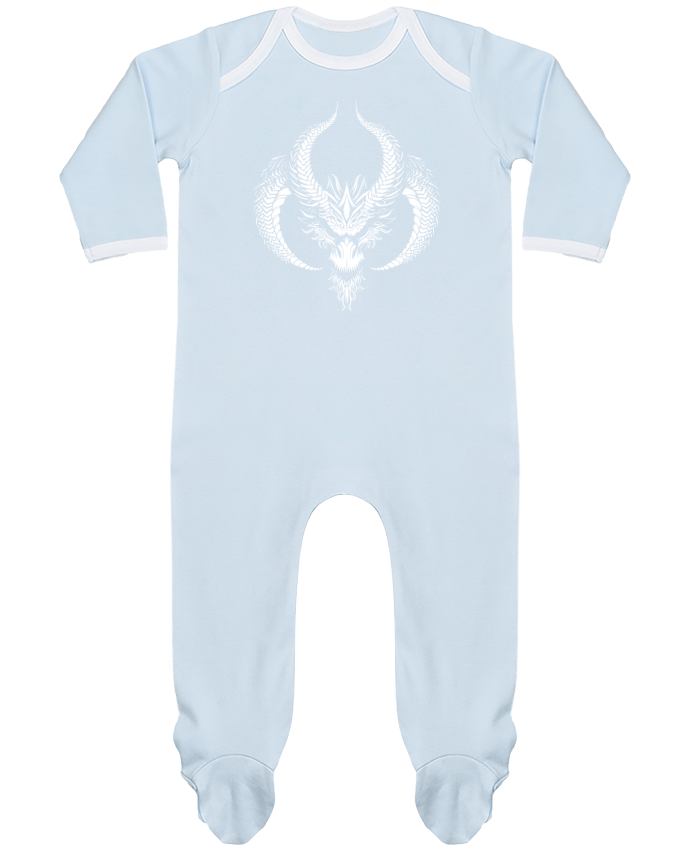 Body Pyjama Bébé Tête de Dragon par KronoArt