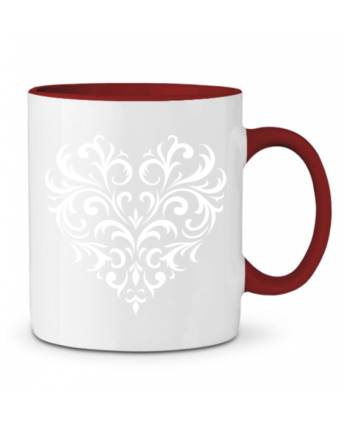 Mug bicolore Cœur KronoArt