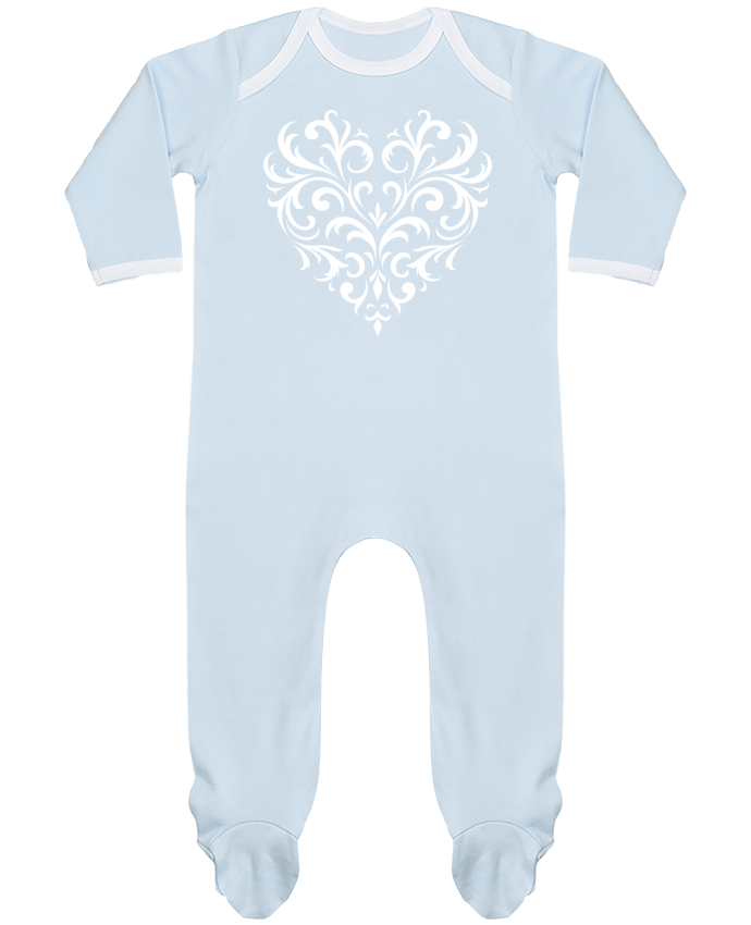 Body Pyjama Bébé Cœur par KronoArt