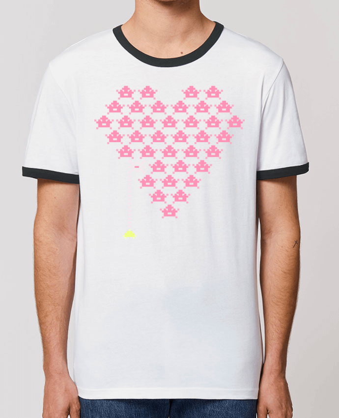 T-shirt Pixel Cœur par KronoArt