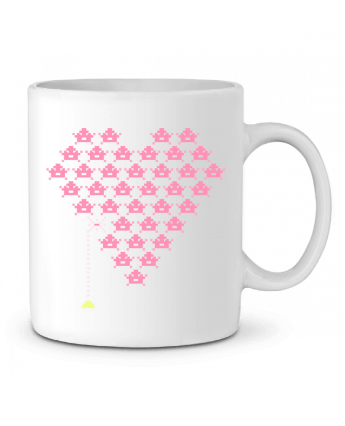 Mug  Pixel Cœur par KronoArt