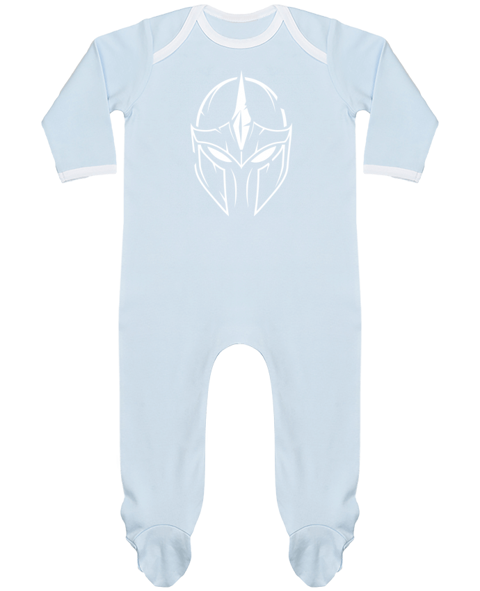 Body Pyjama Bébé Casque guerrier par KronoArt