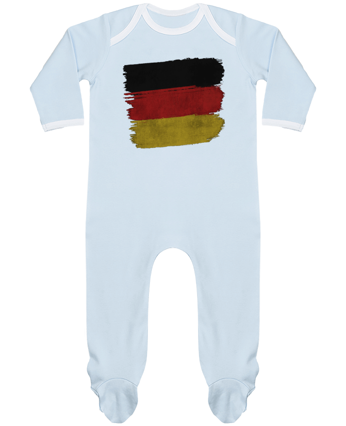 Body Pyjama Bébé Drapeau Allemand par KronoArt