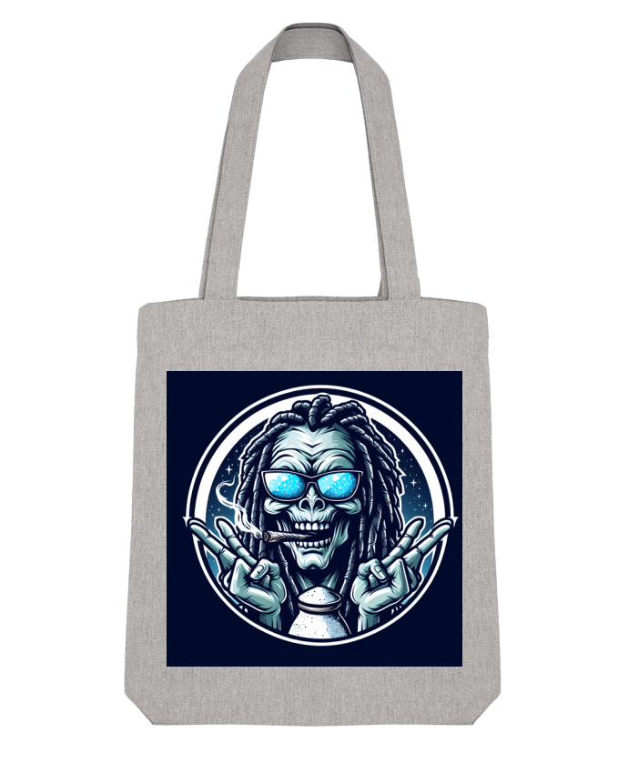 Tote Bag Stanley Stella Alien rasta fume par Matos Motions 