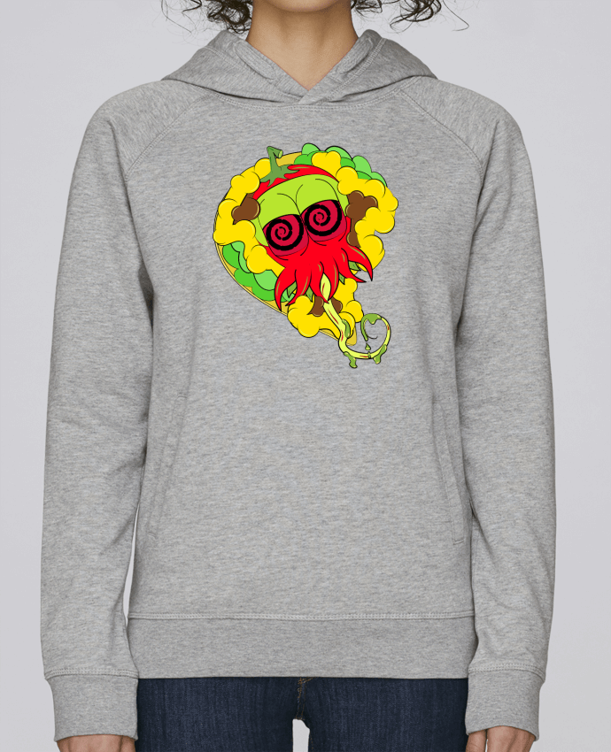 Sweat capuche femme ITCH A LITTLE par Santiaguen