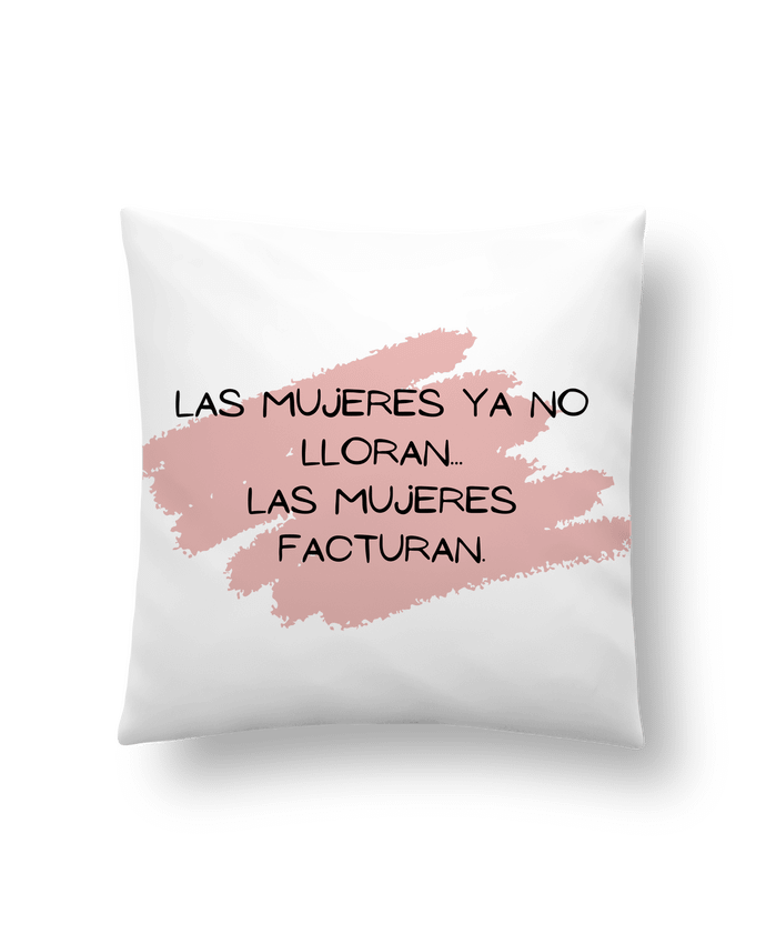 Coussin Las mujeres ya no lloran par ValeDelAngel