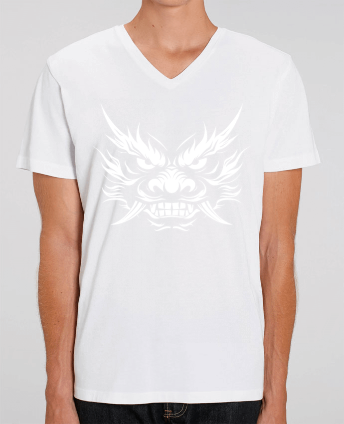 T-shirt homme Oni, démon Japonais par KronoArt