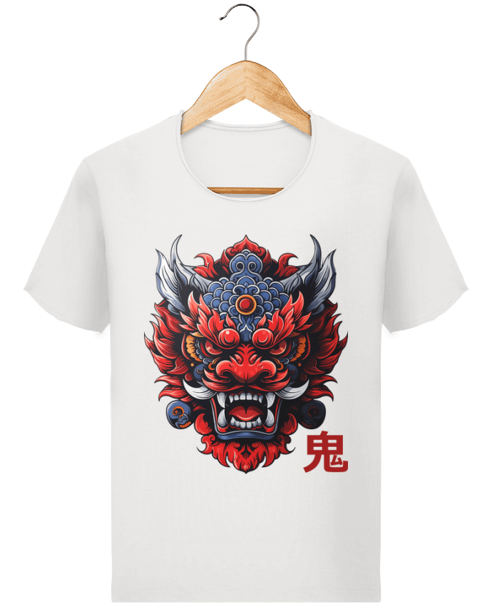  T-shirt Homme vintage Oni, démon Japonais par KronoArt