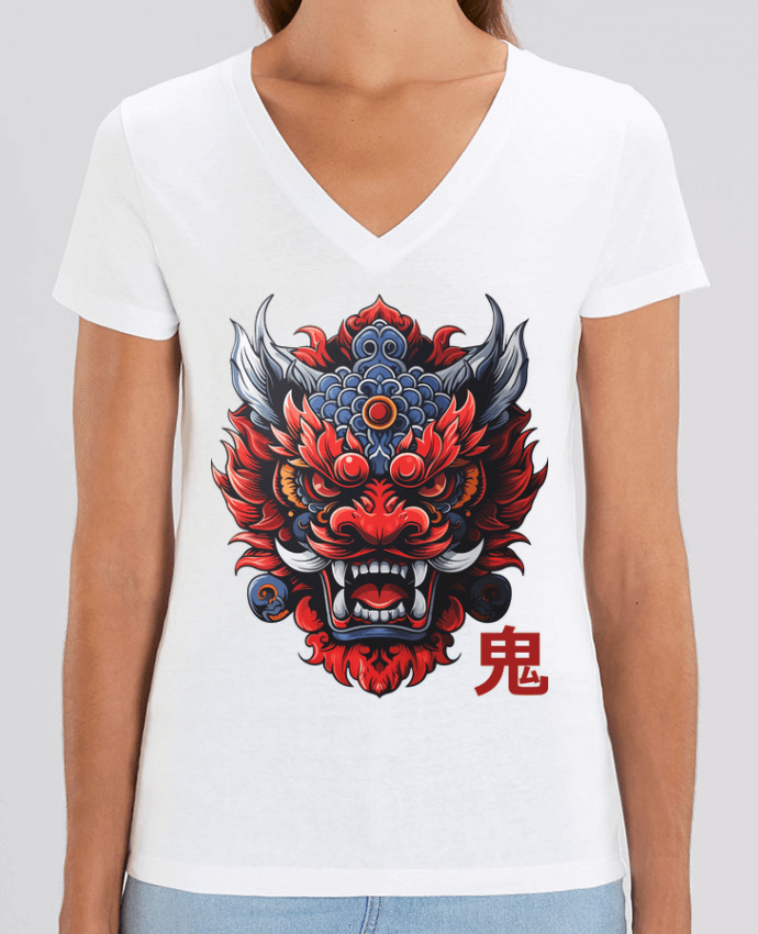 Tee-shirt femme Oni, démon Japonais Par  KronoArt