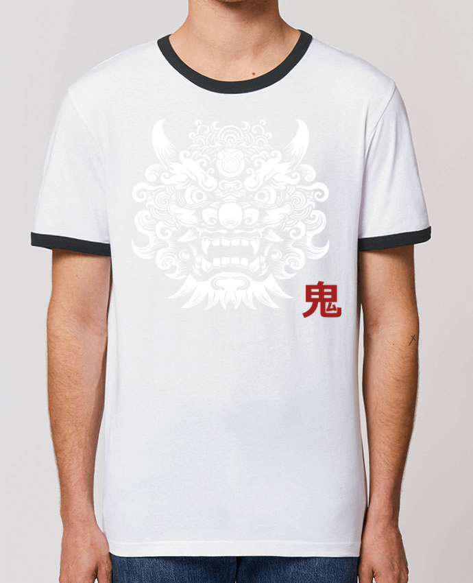 T-shirt Oni, démon Japonais par KronoArt