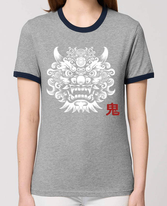 T-shirt Oni, démon Japonais par KronoArt