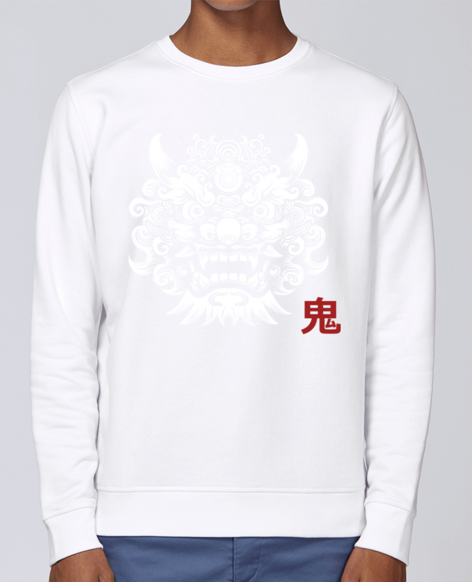 Sweatshirt Oni, démon Japonais par KronoArt