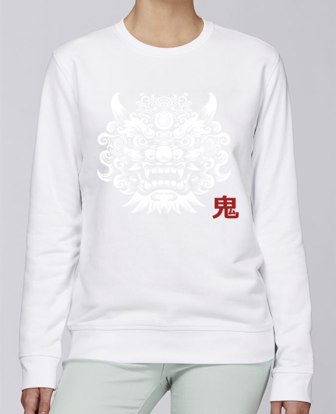 Sweatshirt Oni, démon Japonais par KronoArt