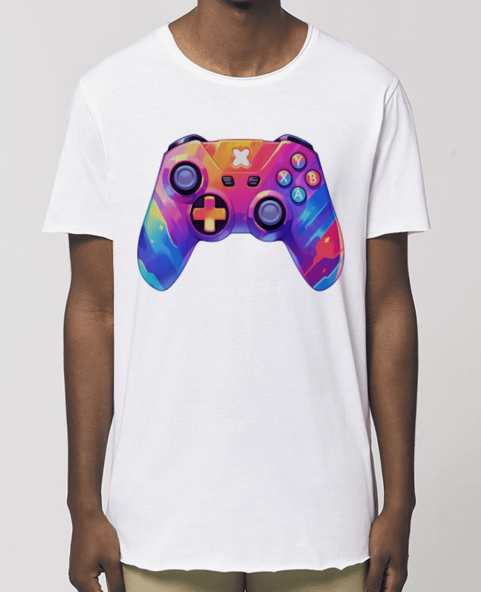 Tee-shirt Homme Manette de jeux vidéo pixel art Par  KronoArt