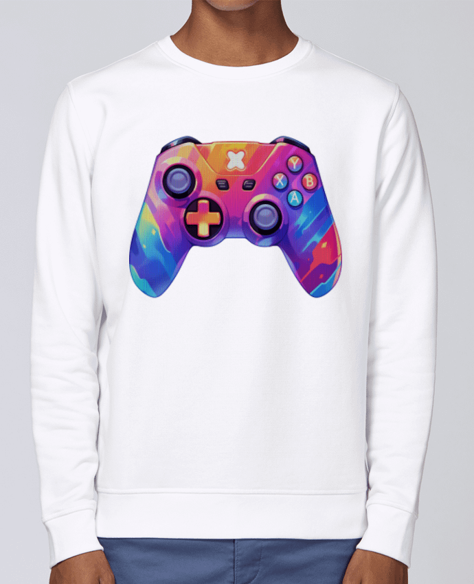 Sweatshirt Manette de jeux vidéo pixel art par KronoArt