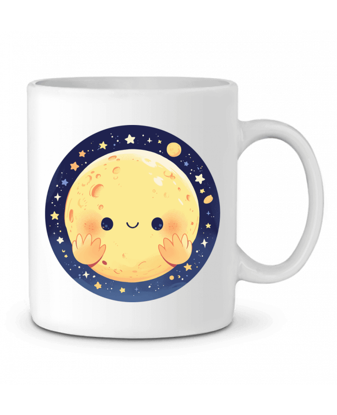 Mug  La Lune qui sourit par KronoArt