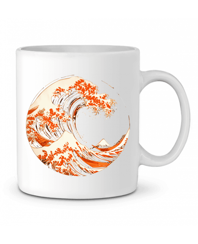 Mug  Vague d'Hokusai Stylisé par KronoArt