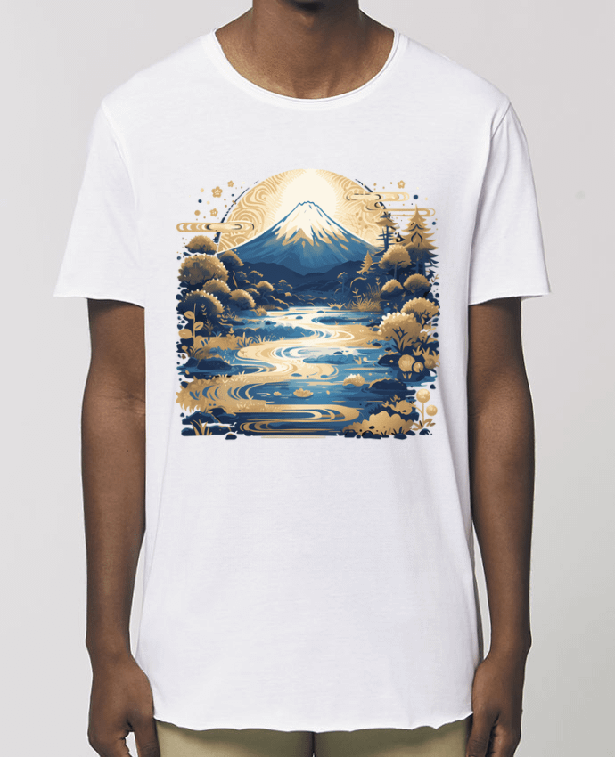 Tee-shirt Homme Mont Fuji Par  KronoArt