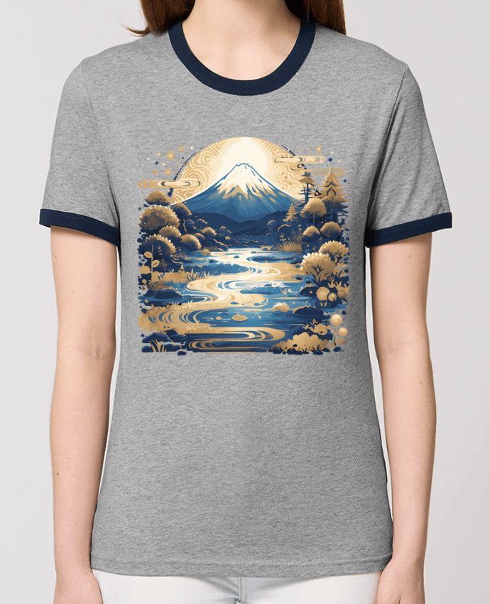 T-shirt Mont Fuji par KronoArt