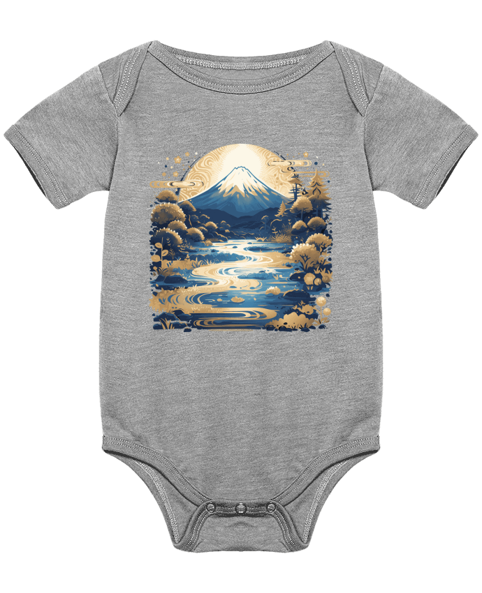 Body bébé Mont Fuji par KronoArt