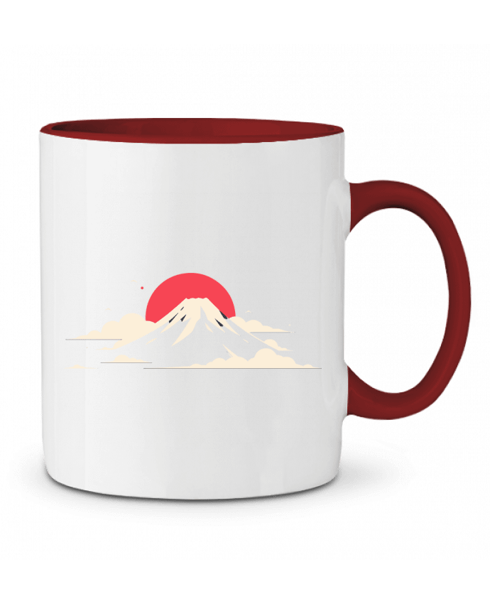 Mug bicolore Mont Fuji KronoArt