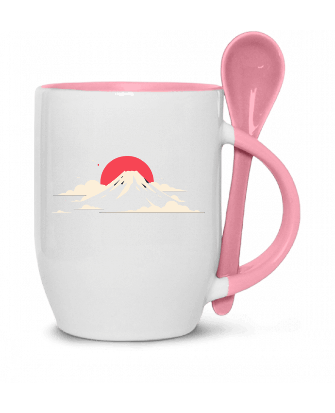  Tasse cuillère Mont Fuji par KronoArt