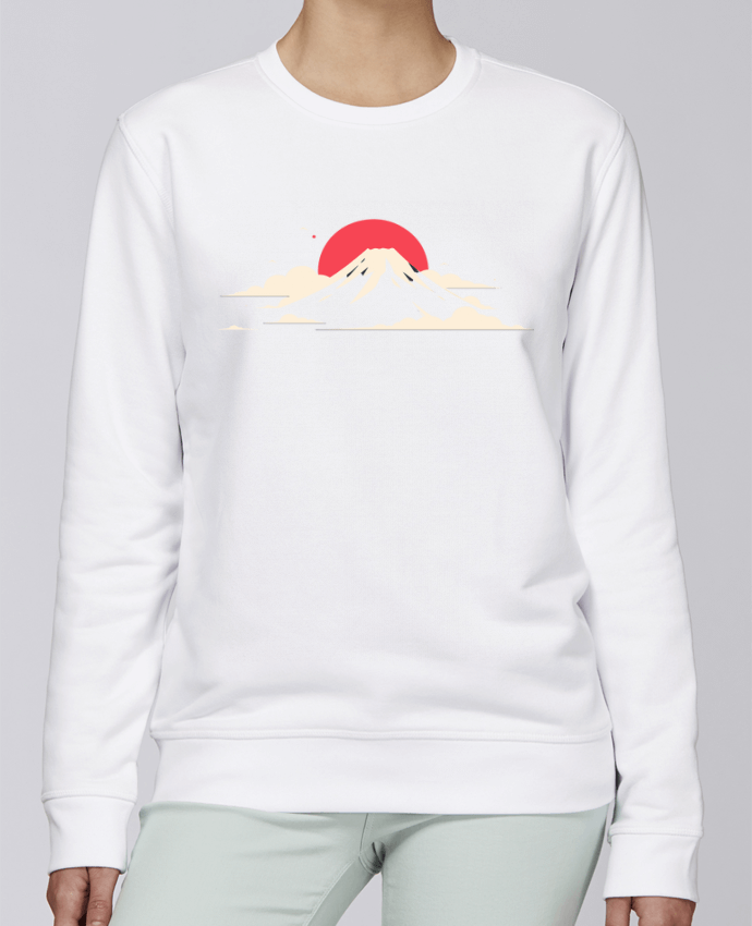 Sweatshirt Mont Fuji par KronoArt