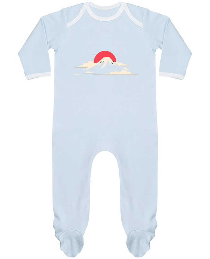 Body Pyjama Bébé Mont Fuji par KronoArt