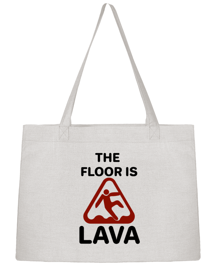 Shopping tote bag Stanley Stella The floor is lava by tunetoo