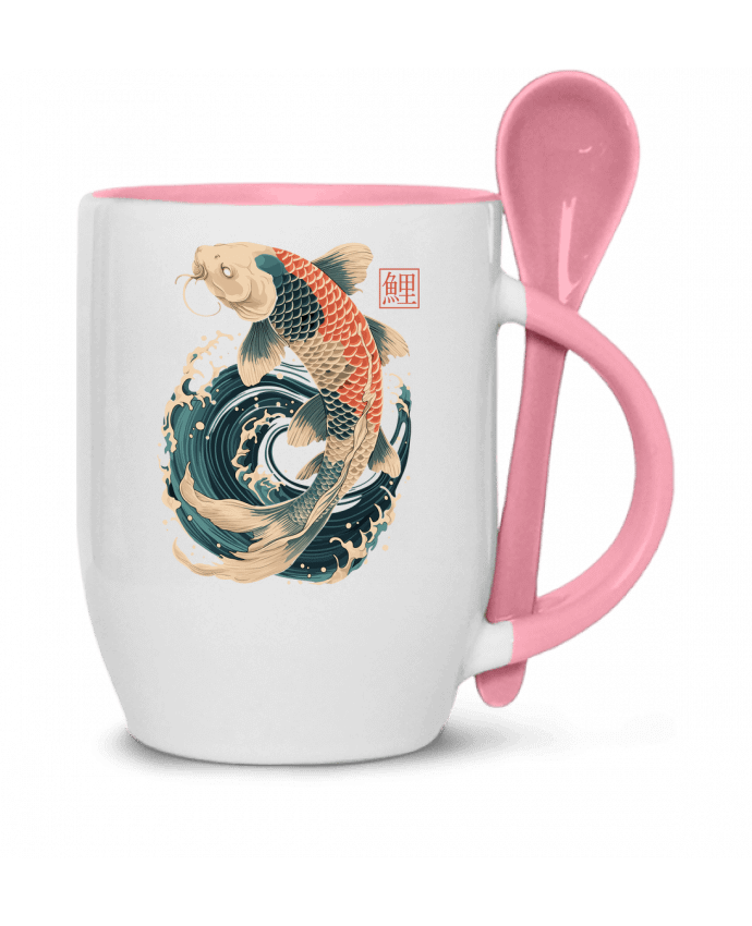  Tasse cuillère Carpe Koi par KronoArt
