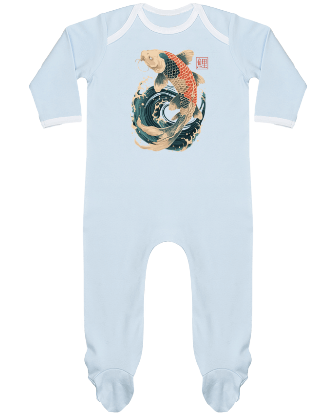 Body Pyjama Bébé Carpe Koi par KronoArt