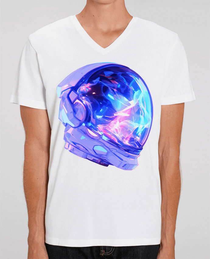 T-shirt homme Casque d'Astronaute par KronoArt