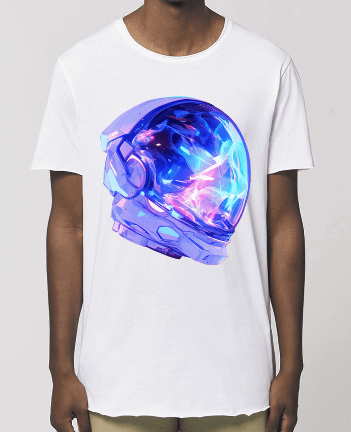 Tee-shirt Homme Casque d'Astronaute Par  KronoArt