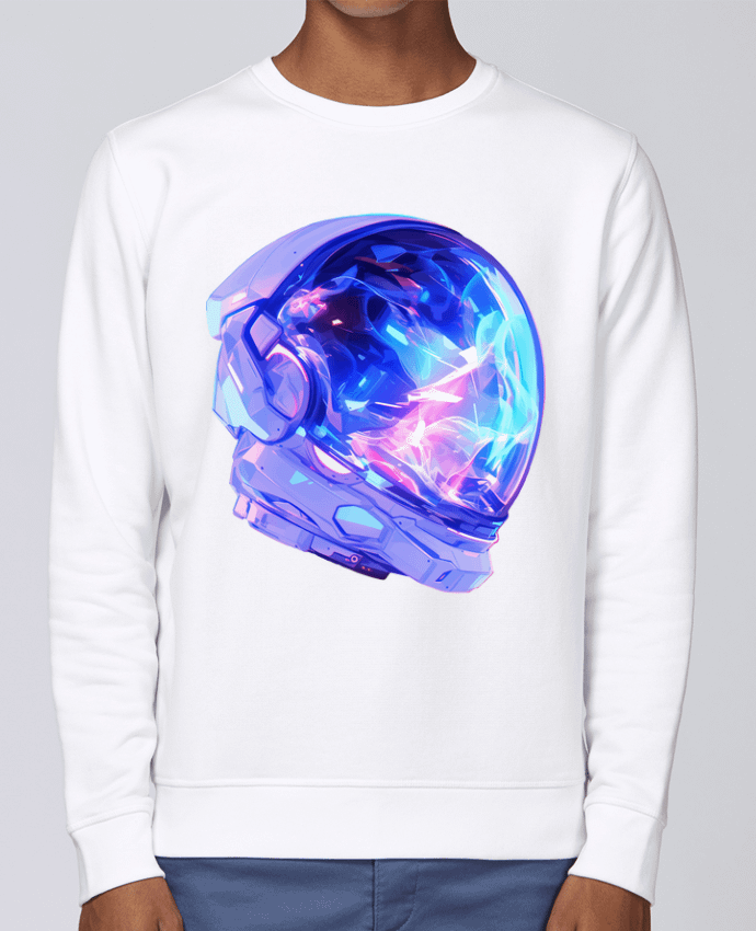 Sweatshirt Casque d'Astronaute par KronoArt