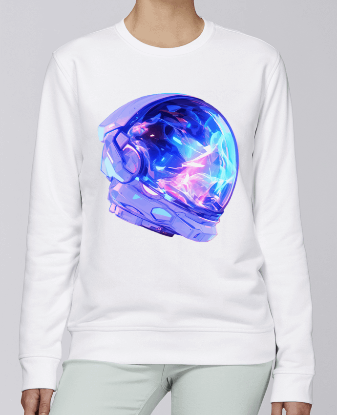 Sweatshirt Casque d'Astronaute par KronoArt