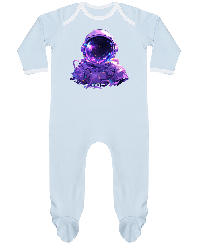 Body Pyjama Bébé Casque d'Astronaute par KronoArt