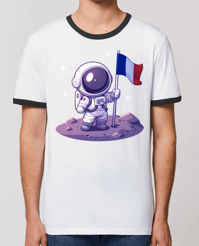 T-shirt Astronaute Français par KronoArt