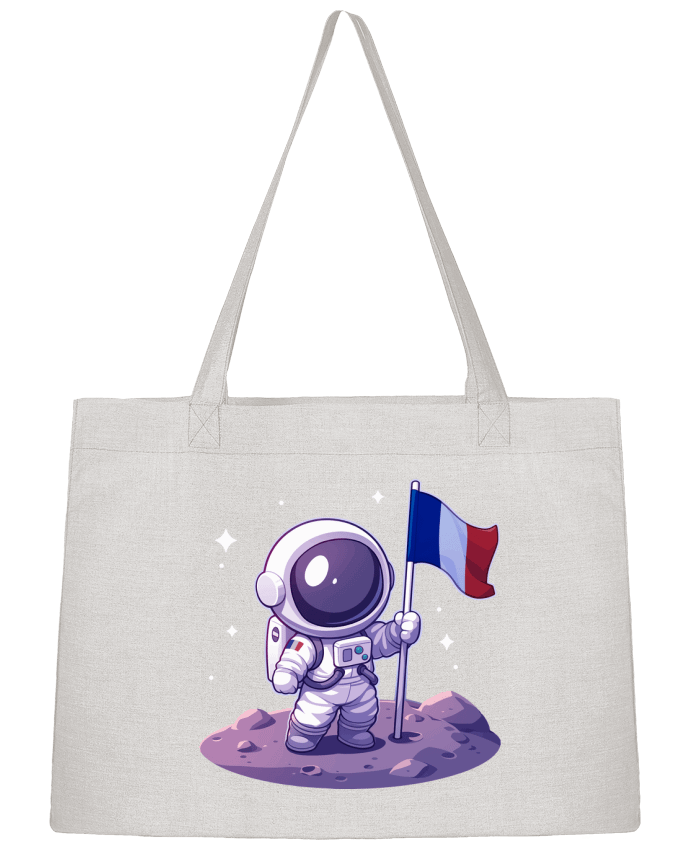 Sac Shopping Astronaute Français par KronoArt