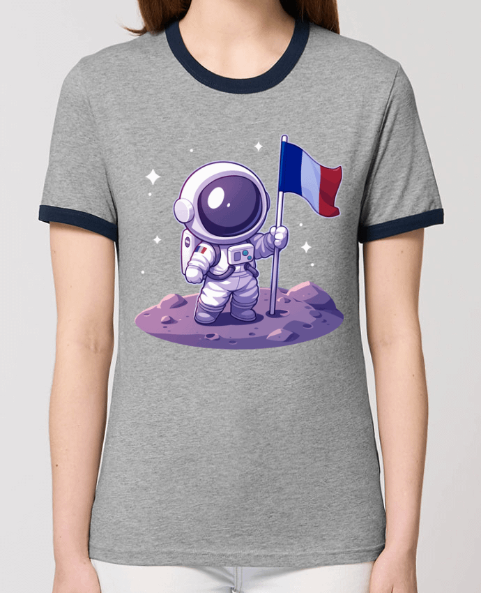 T-shirt Astronaute Français par KronoArt