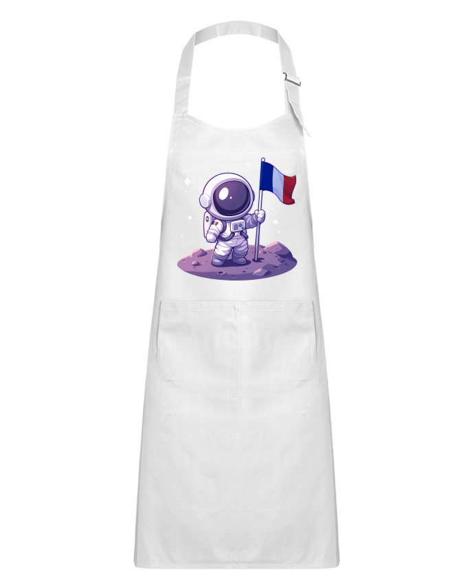 Tablier Enfant Astronaute Français par KronoArt