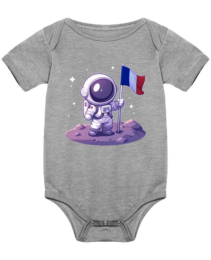 Body bébé Astronaute Français par KronoArt