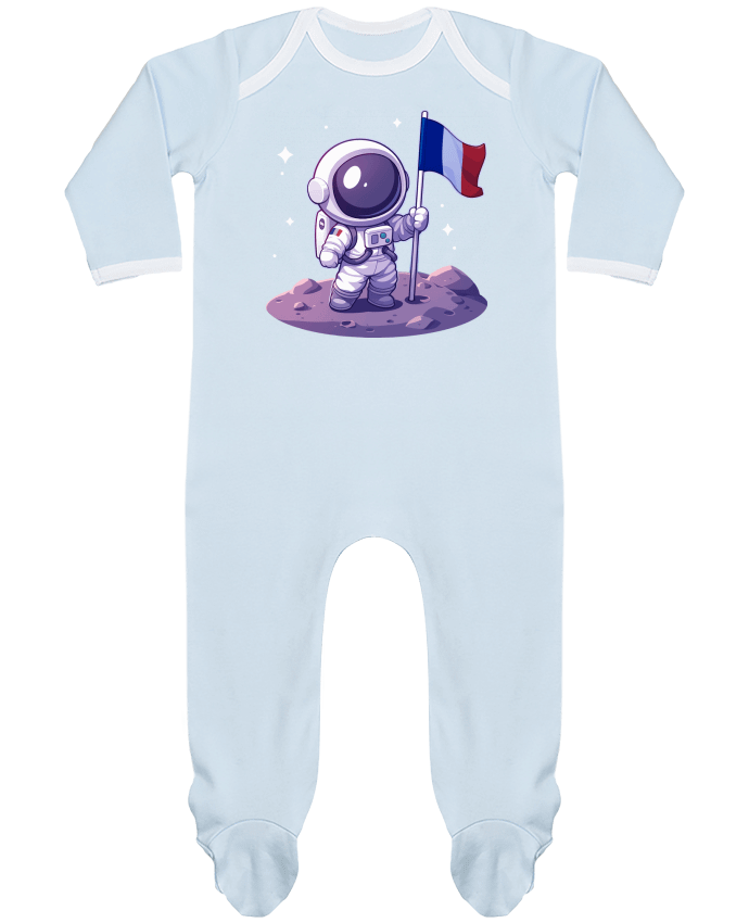 Body Pyjama Bébé Astronaute Français par KronoArt