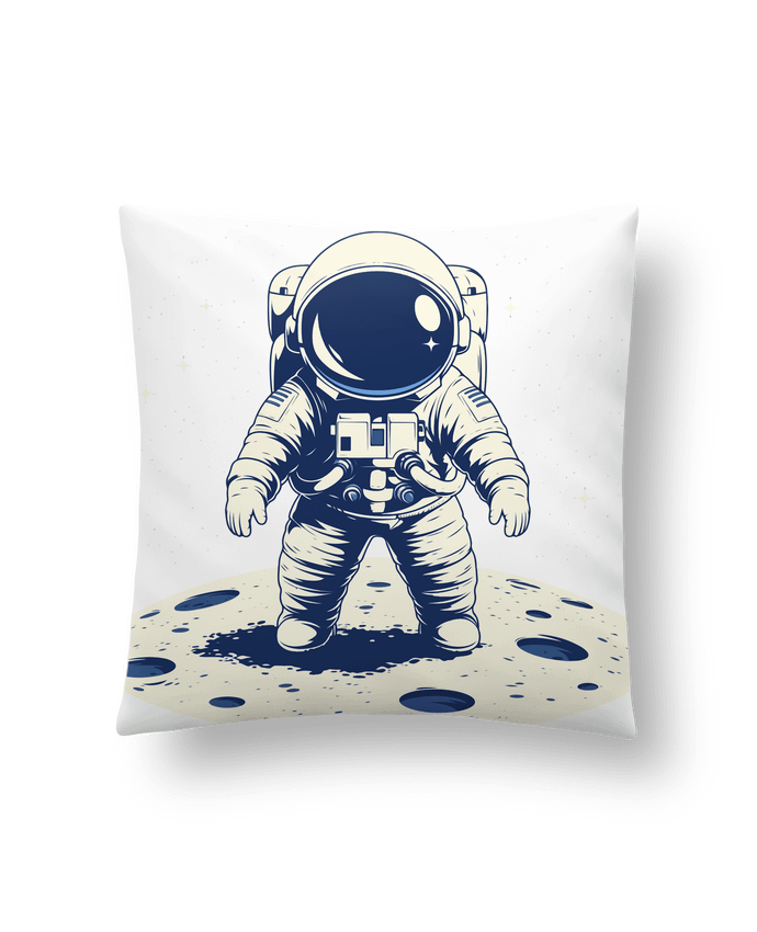 Coussin Un Astronaute sue la Lune par KronoArt