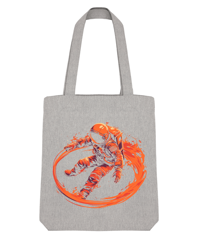 Tote Bag Stanley Stella Astronaute encerclé par des flammes par KronoArt 