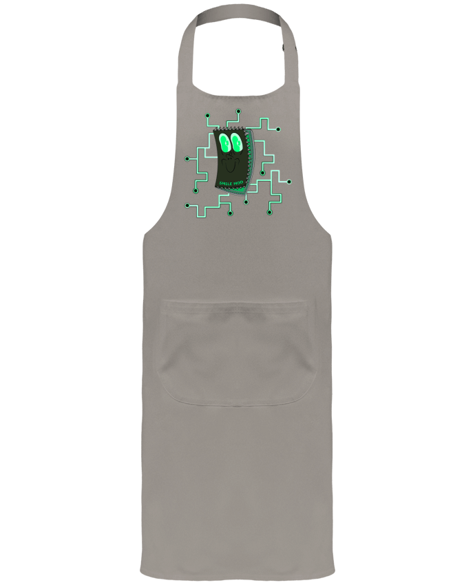 Tablier avec poches SMILE MOD par Santiaguen
