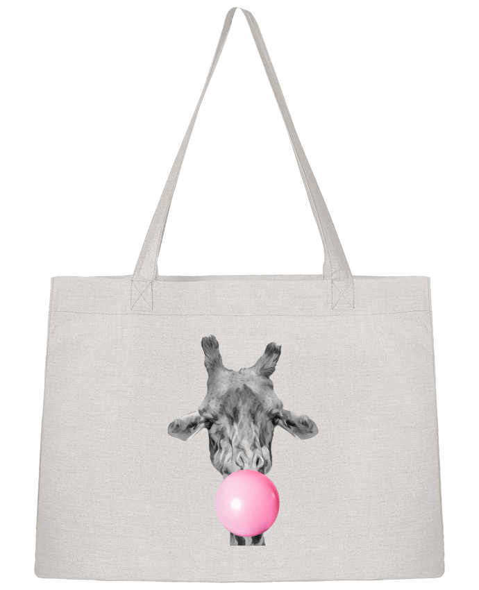 Shopping tote bag Stanley Stella Girafe bulle by justsayin