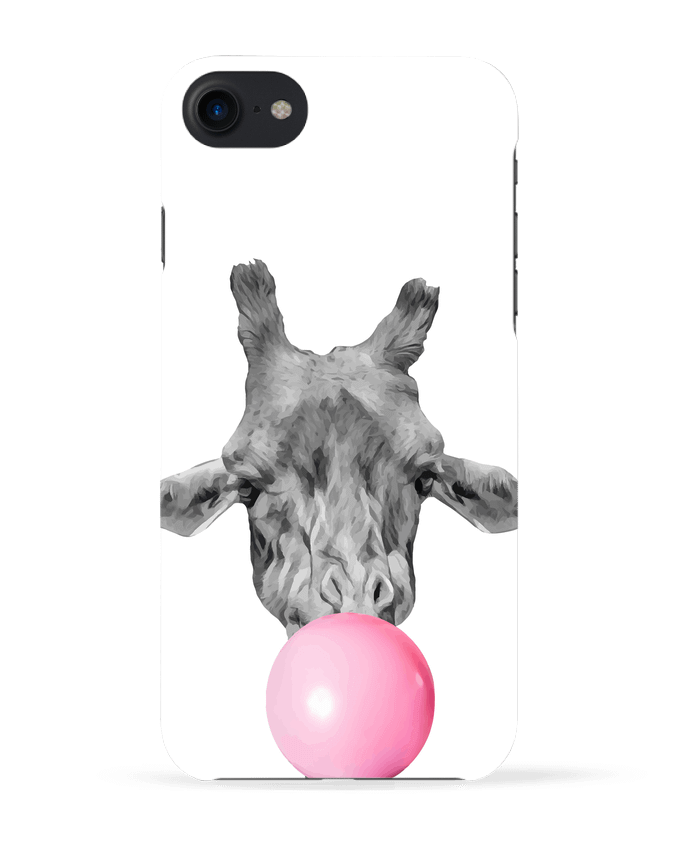 COQUE 3D Iphone 7 Girafe bulle de justsayin