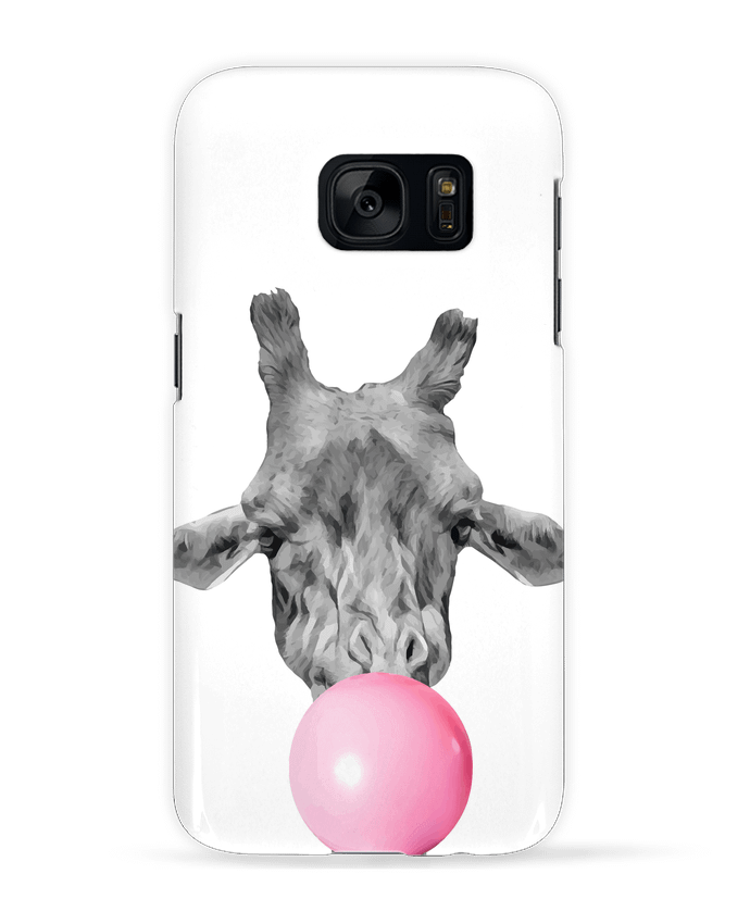 Coque 3D Samsung Galaxy S7  Girafe bulle par justsayin